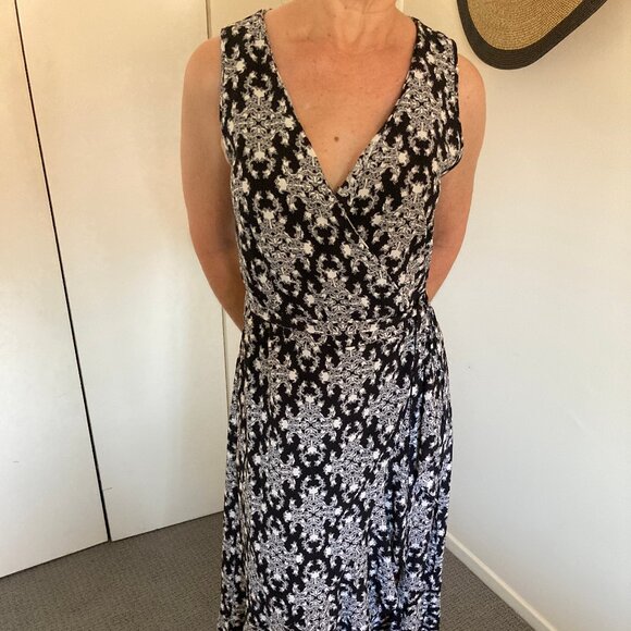 New Max Studio Wrap Dress - Picture 8 of 12